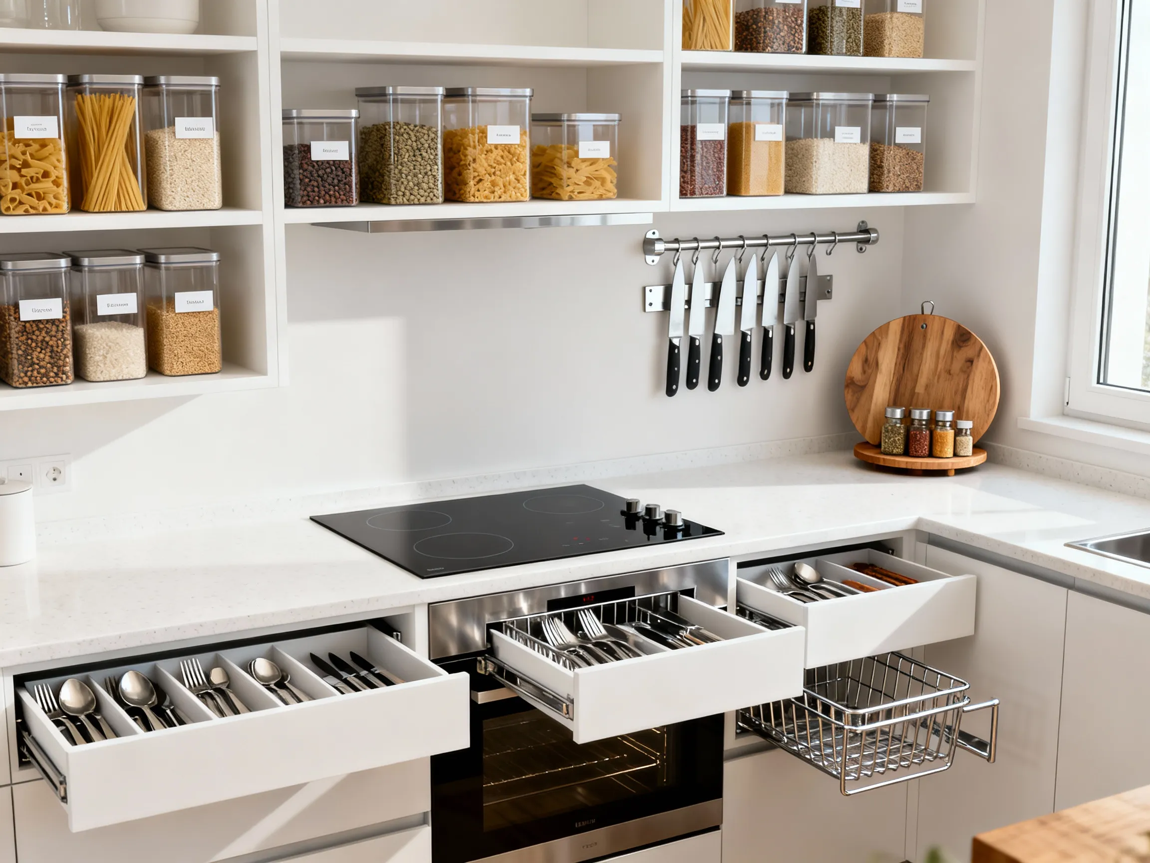 come organizzare la cucina