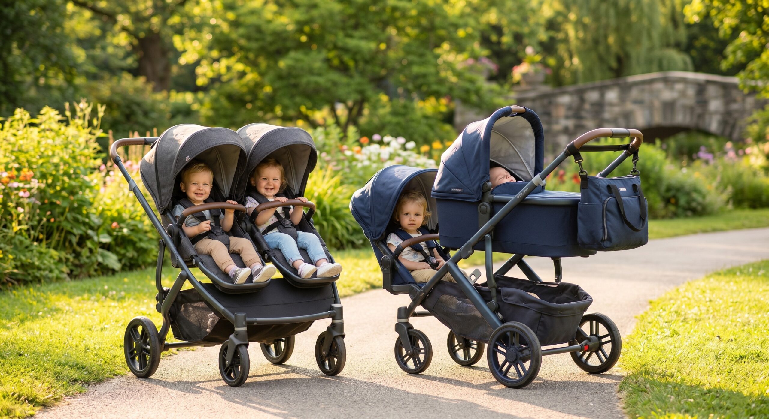 Passeggino Gemellare e Trio