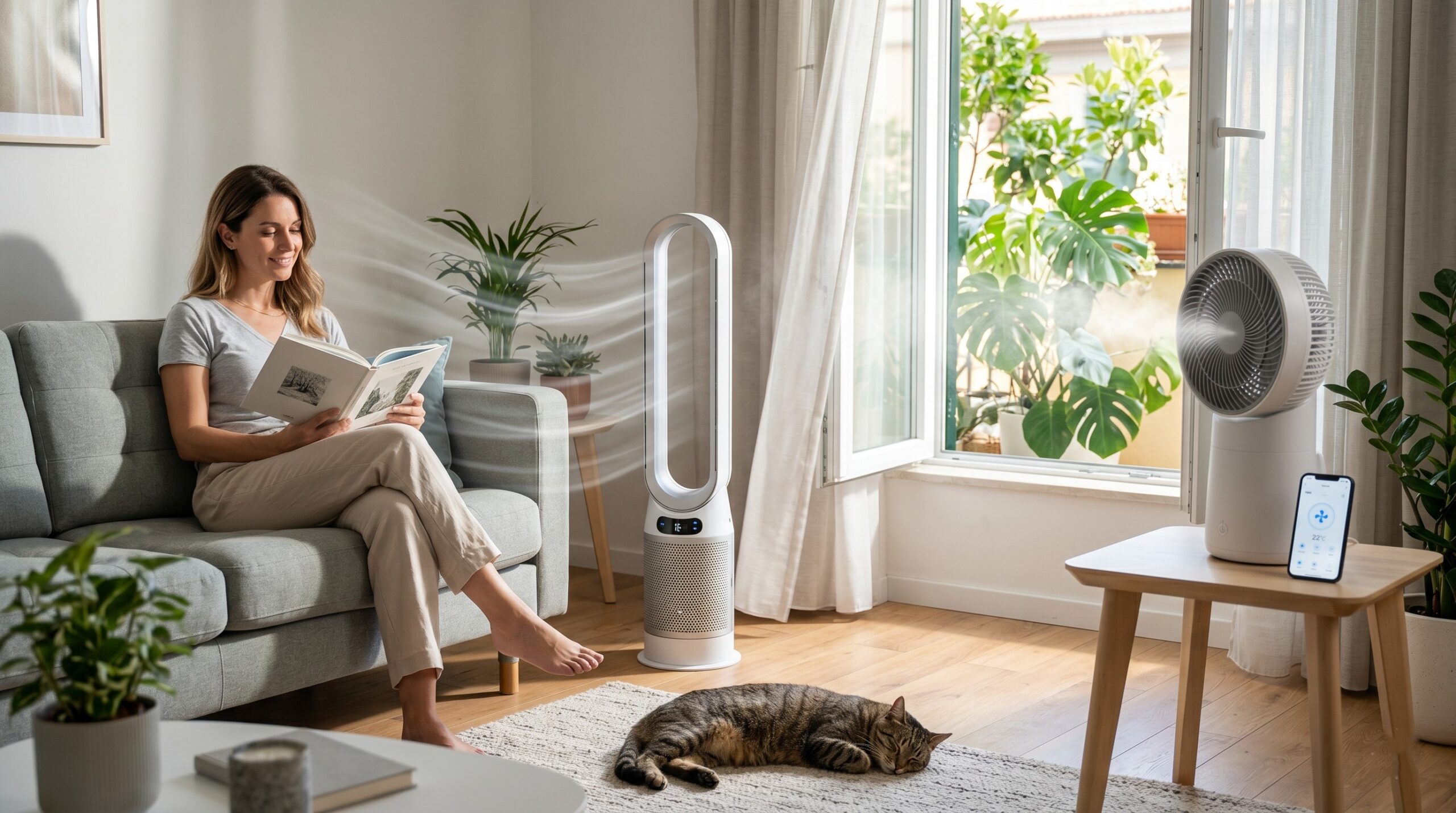 ventilatori silenziosi e smart