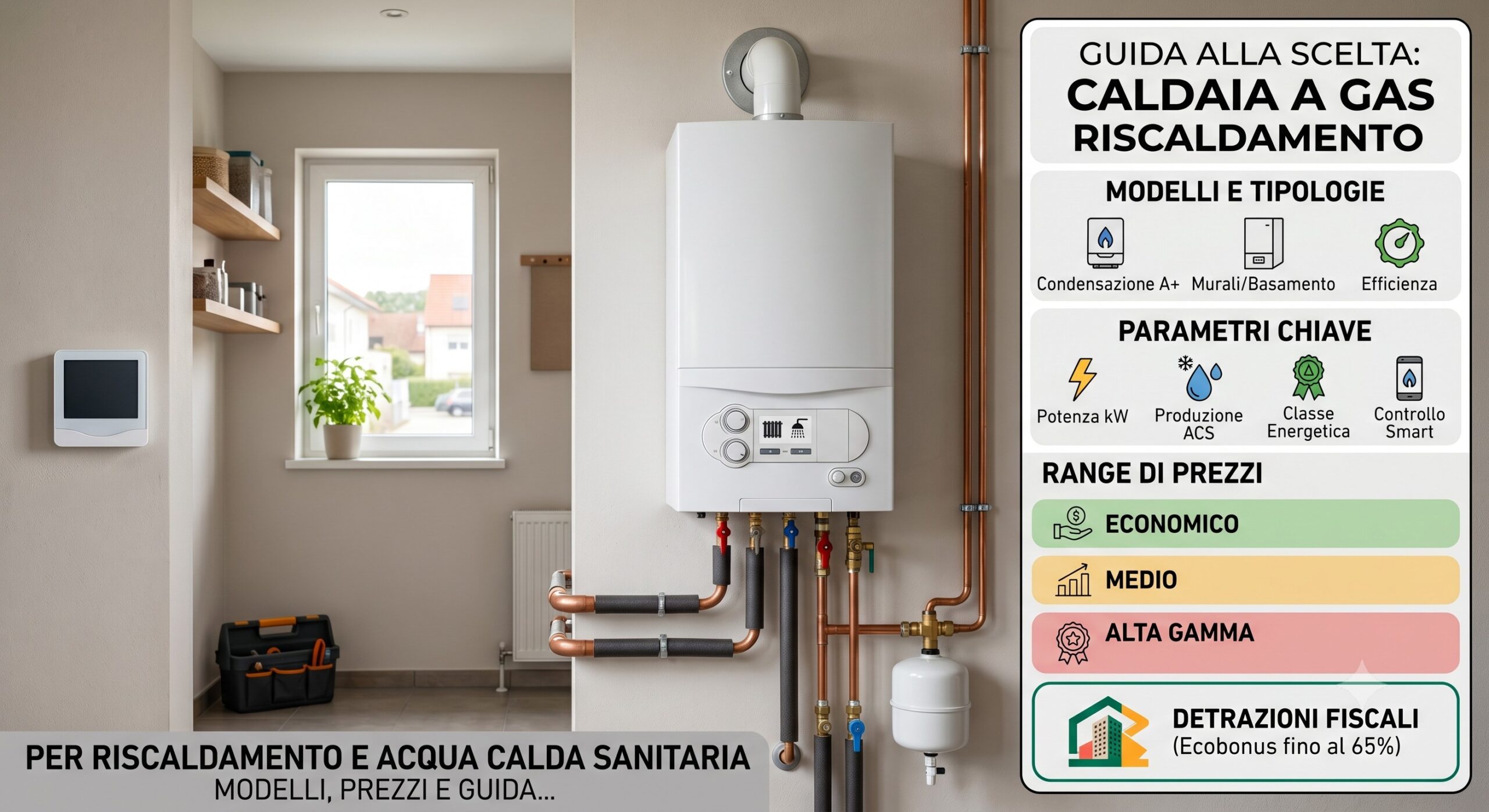 Caldaia a Gas Riscaldamento