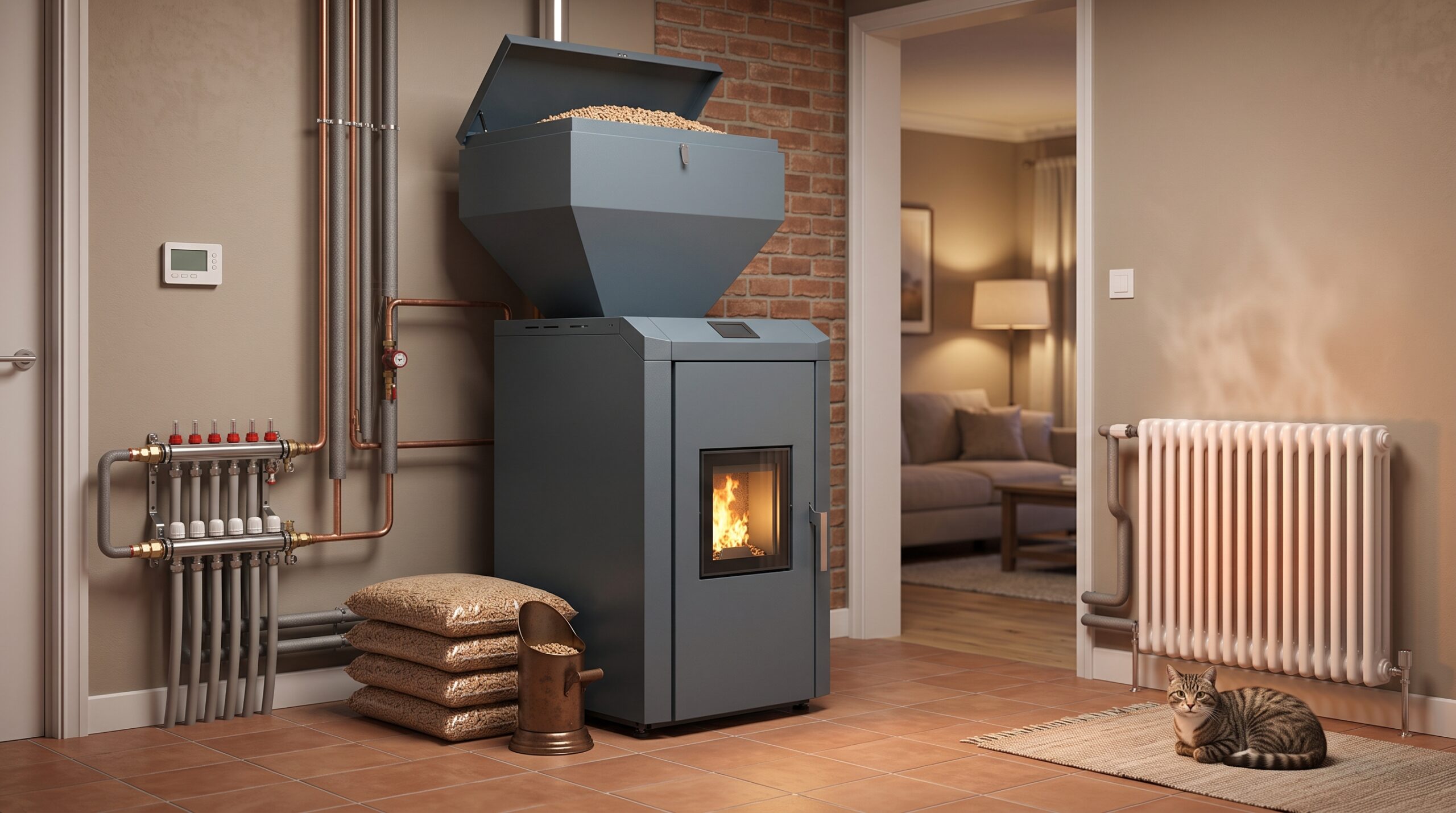 Caldaia a Pellet per Termosifoni